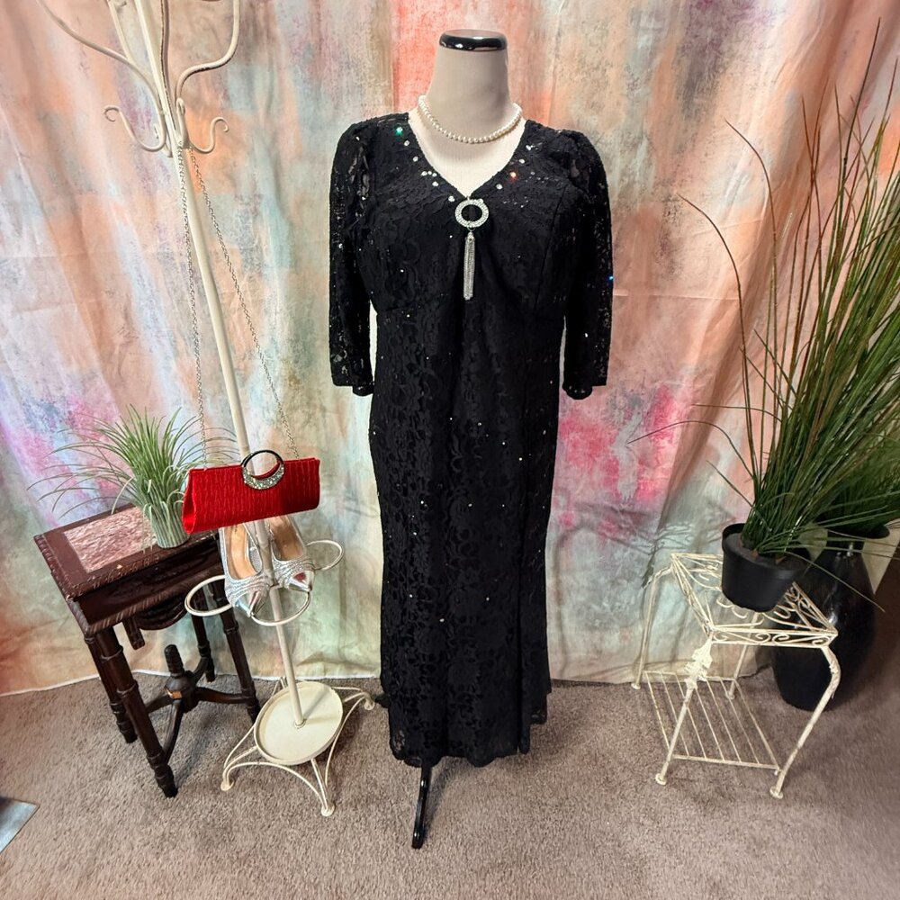 VTG 📌Cindy Elegant & Timeless Lace A-Line Formal - Cruise Wedding Party Dress